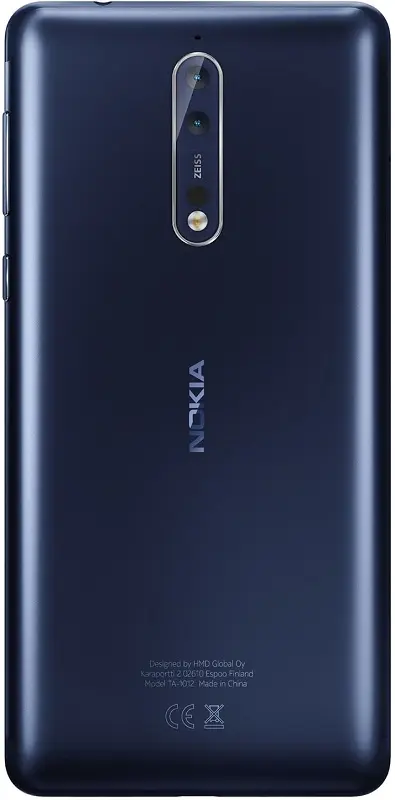 Nokia 8 back Image