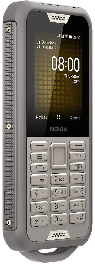 Nokia 800 Tough side view