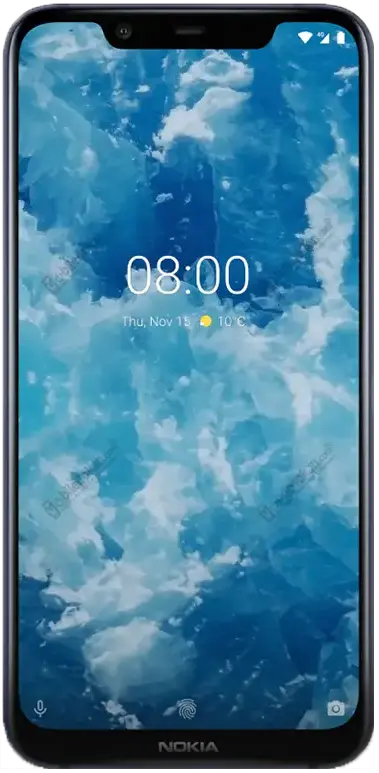 Nokia 8.1 front side image