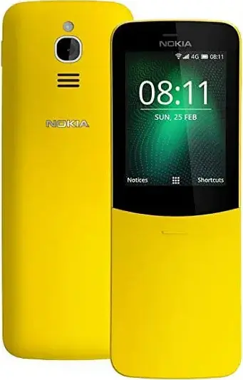 Nokia 8110 4G yellow color image