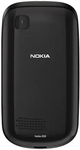 Nokia Asha 200 back Image