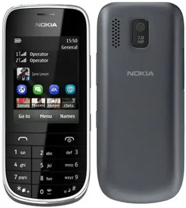 Nokia Asha 202 blue official Image