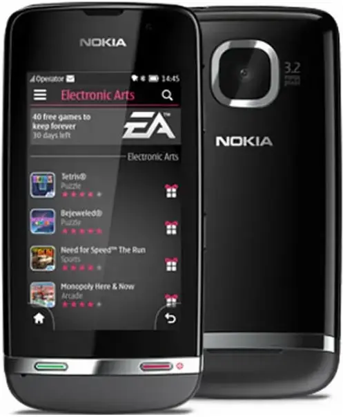 Nokia Asha 311 black official Image