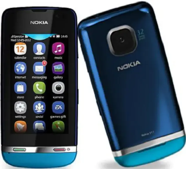 Nokia Asha 311 blue official Image