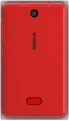 Nokia Asha 500 Dual SIM back side image