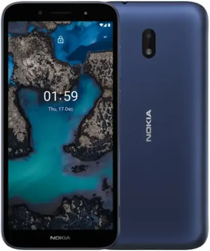 Nokia C1 Plus blue official Image