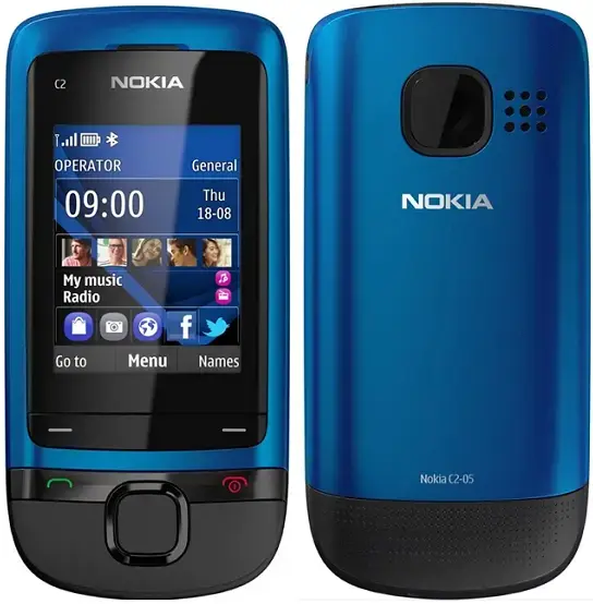 Nokia C2-05 blue color image