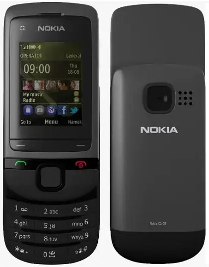 Nokia C2-05 grey Color image