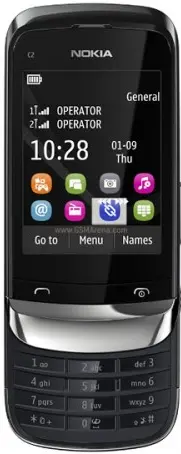 Nokia C2-06 front side image