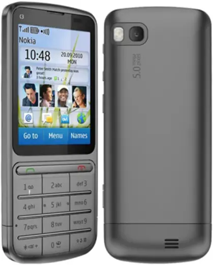 Nokia C3-01 Touch and Type black official Image