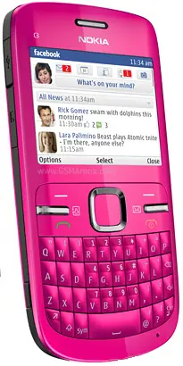 Nokia C3 (2010) pink official Image