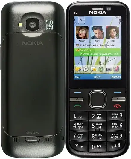 Nokia C5-02 black official Image