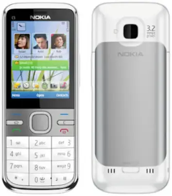Nokia C5 silver official Image
