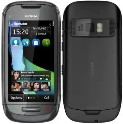 Nokia C7 black official Image