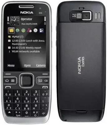 Nokia E55 Black Aluminium official Image