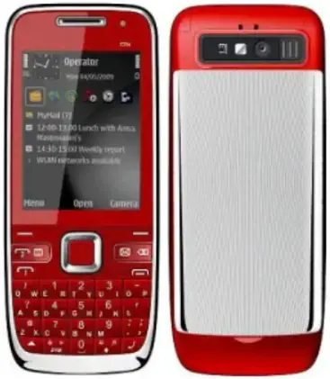 Nokia E55 Red official Image