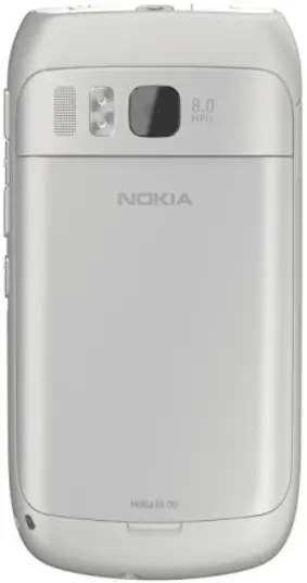 Nokia E6 back Image