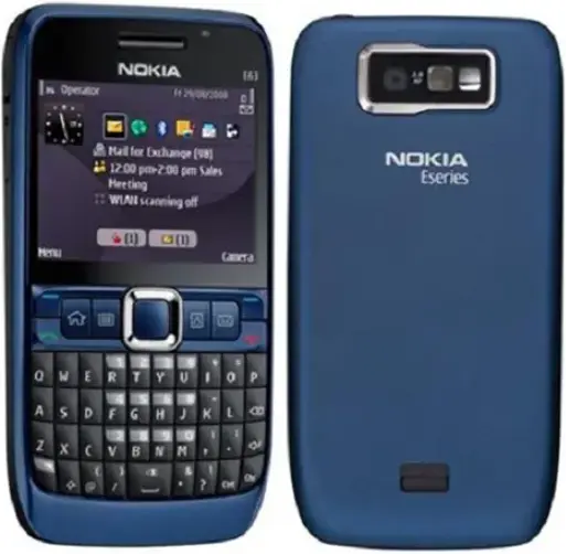 Nokia E63 blue official Image