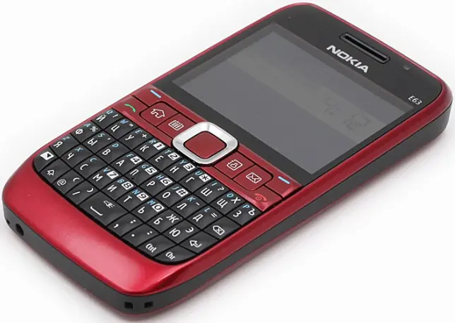 Nokia E63 front full body Image