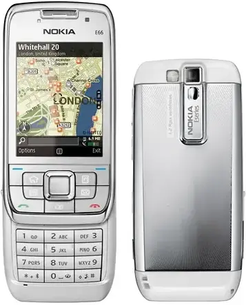 Nokia E66 silver official Image