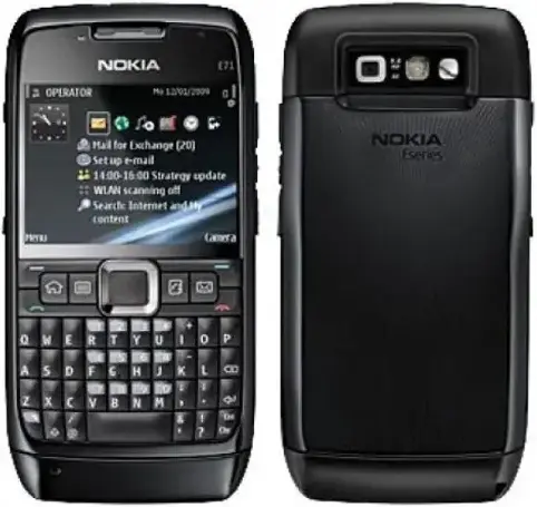 Nokia E71 black official Image