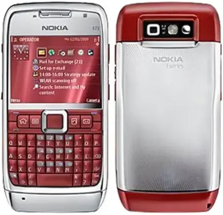 Nokia E71 red official Image