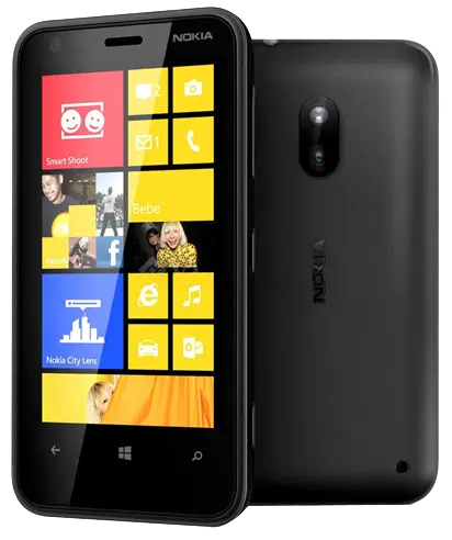 Nokia Lumia 620 black color picture