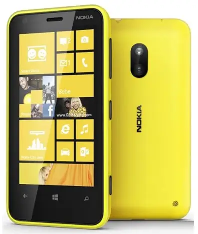 Nokia Lumia 620 yellow color picture