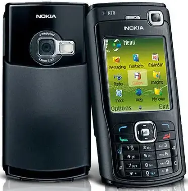Nokia N70  Black official Image