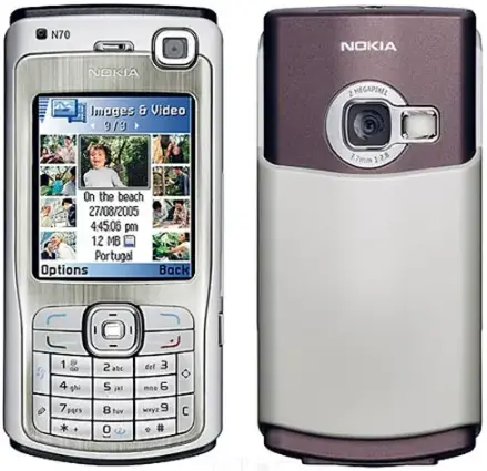 Nokia N70  White official Image