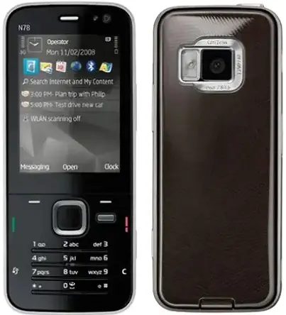 Nokia N78 black official Image