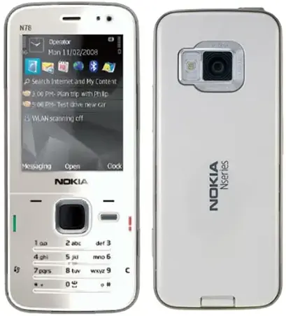 Nokia N78 white official Image