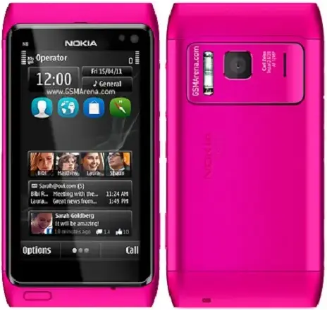 Nokia N8-00 pink official Image