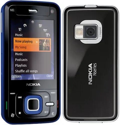 Nokia N81 Official Image.