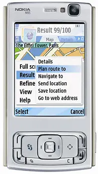 Nokia N95 front side
