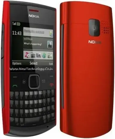 Nokia X2-01 red official Image
