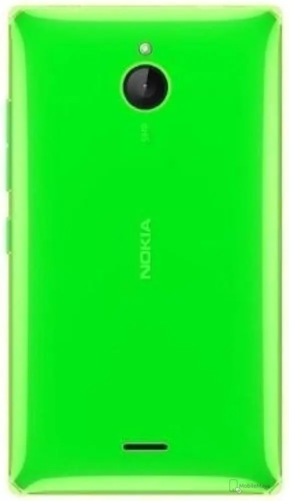 Nokia X2 Dual SIM back side image
