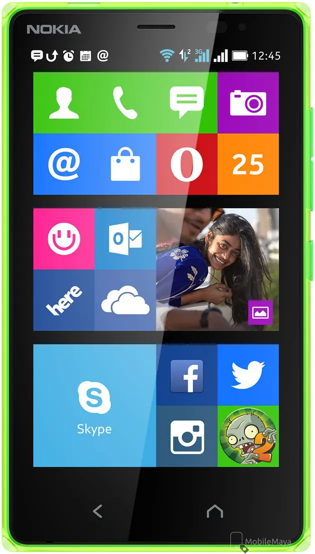 Nokia X2 Dual SIM front side image