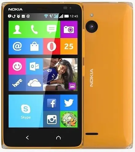 Nokia X2 Dual SIM orange color picture