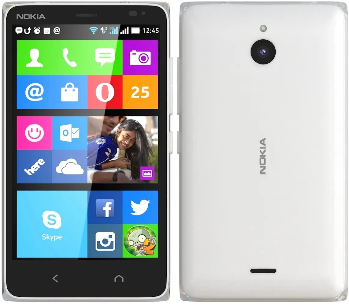 Nokia X2 Dual SIM white color image