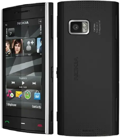 Nokia X6-00( 8GB) black official Image