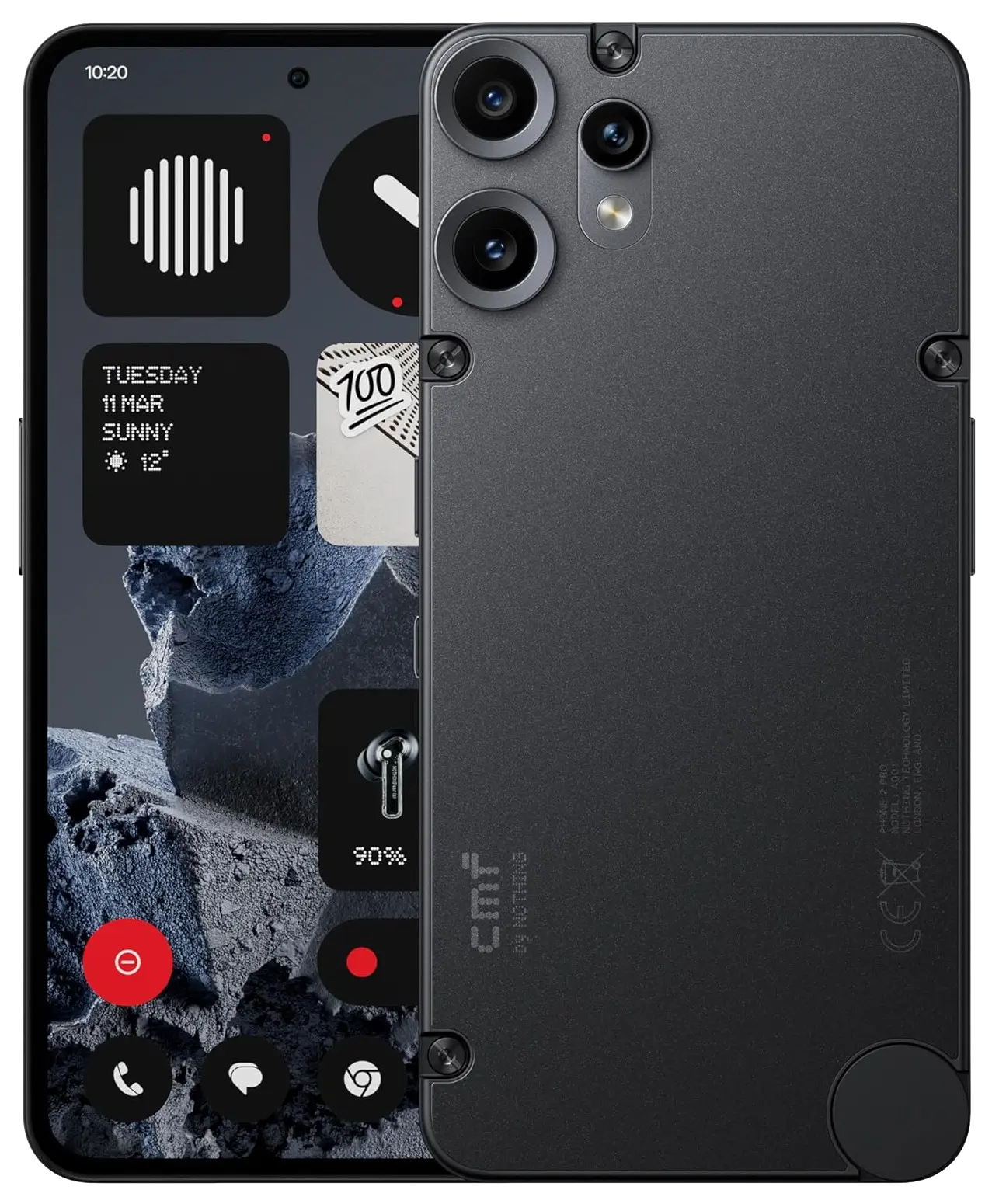 Nothing CMF Phone 2 Pro Black.