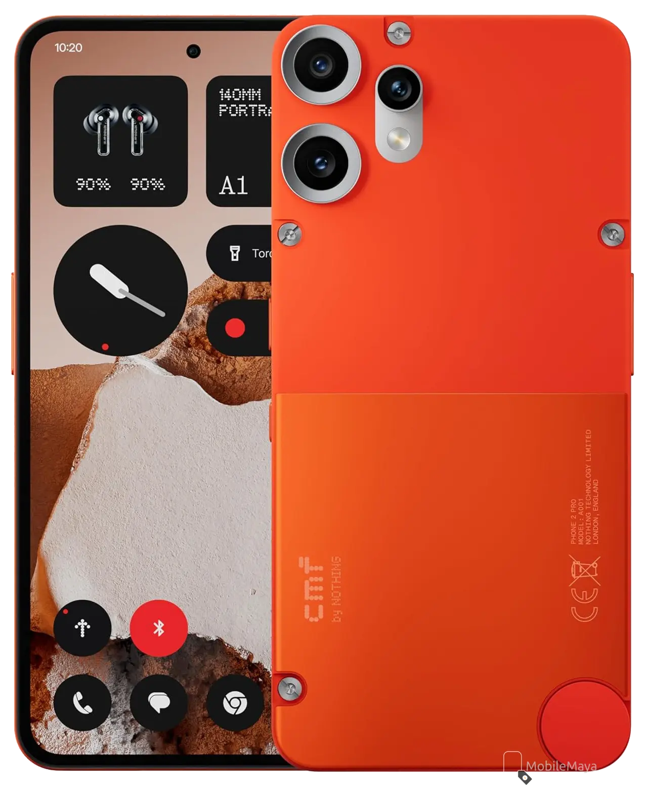 Nothing CMF Phone 2 Pro Orange.