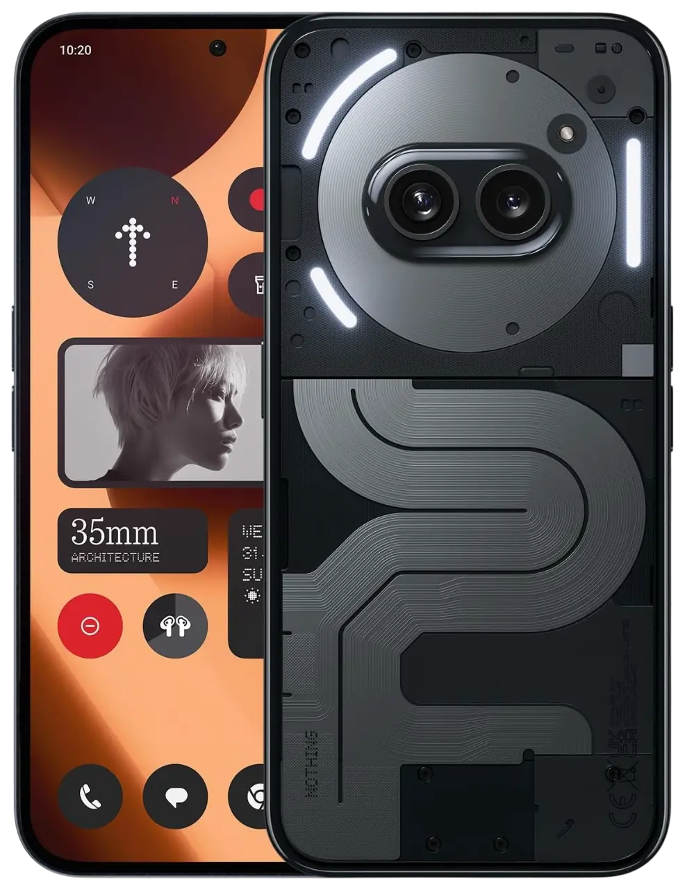 Nothing Phone 2a Plus Black Official Image