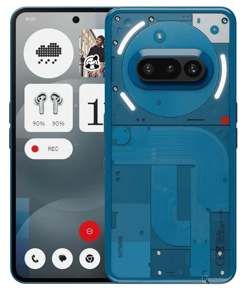 Nothing Phone 3a blue image