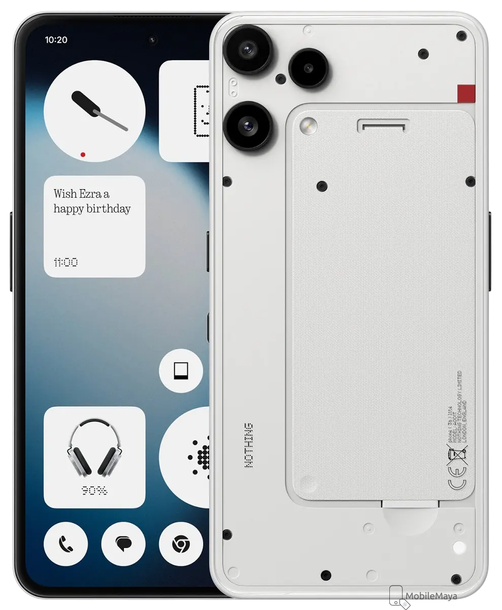 Nothing Phone (3a) Lite White Official.