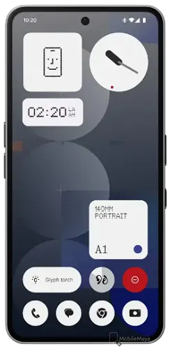 Nothing Phone 3a Pro front official image