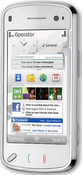 okia N97 side Image