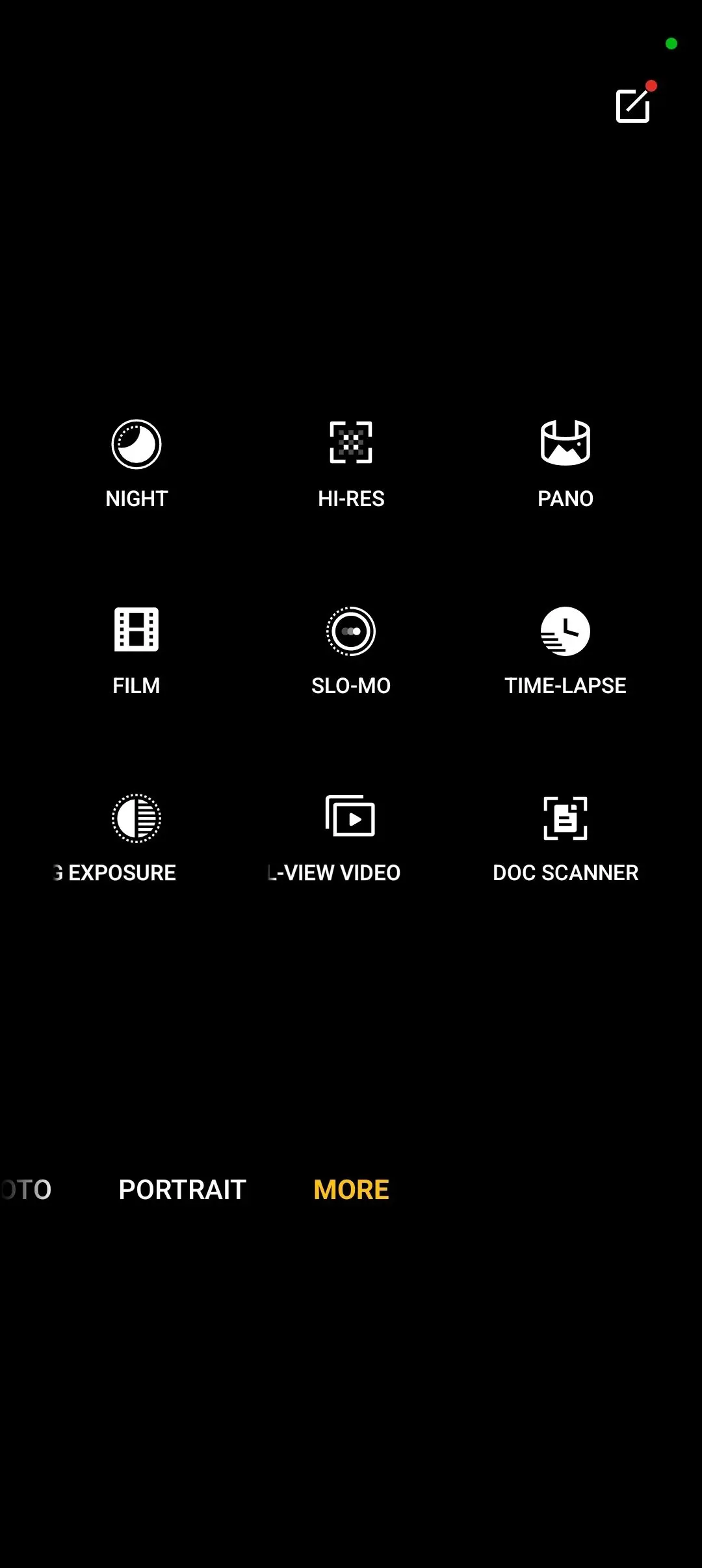 OnePlus Nord 4 Camera Modes Image.