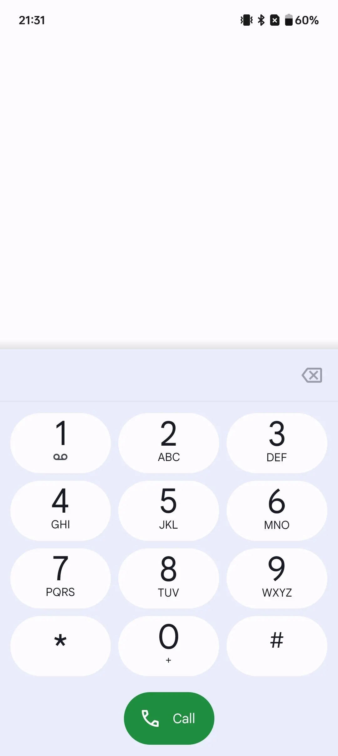OnePlus Nord 4 Dialer Screen Image.